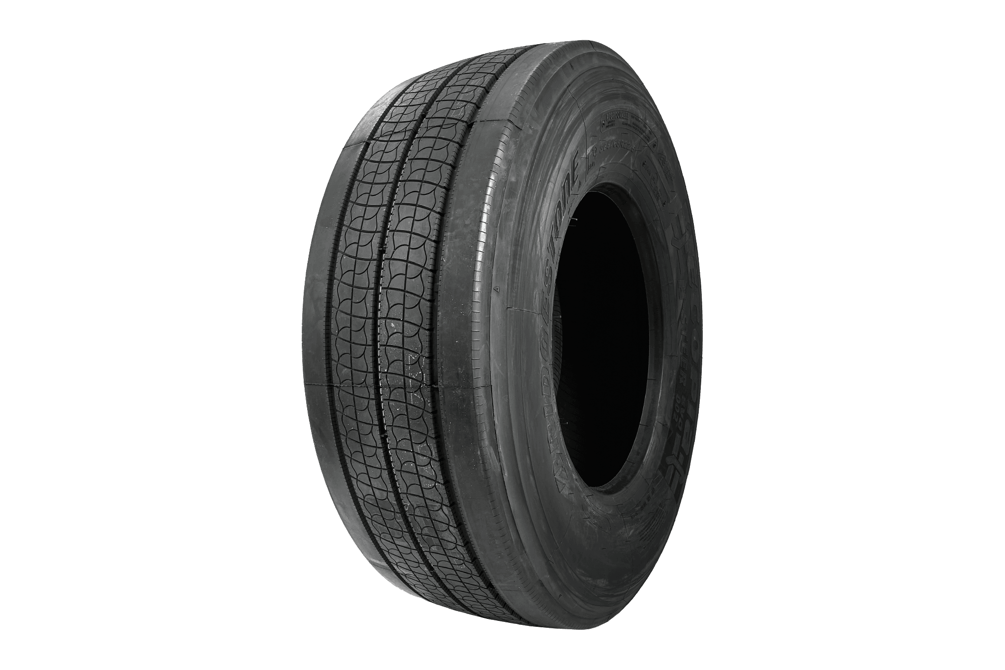 38565225BRHS2E-1.png 385/65 R 22.5 BRIDGESTONE ECOPIA H-STEER 002 EVO 164K 158L